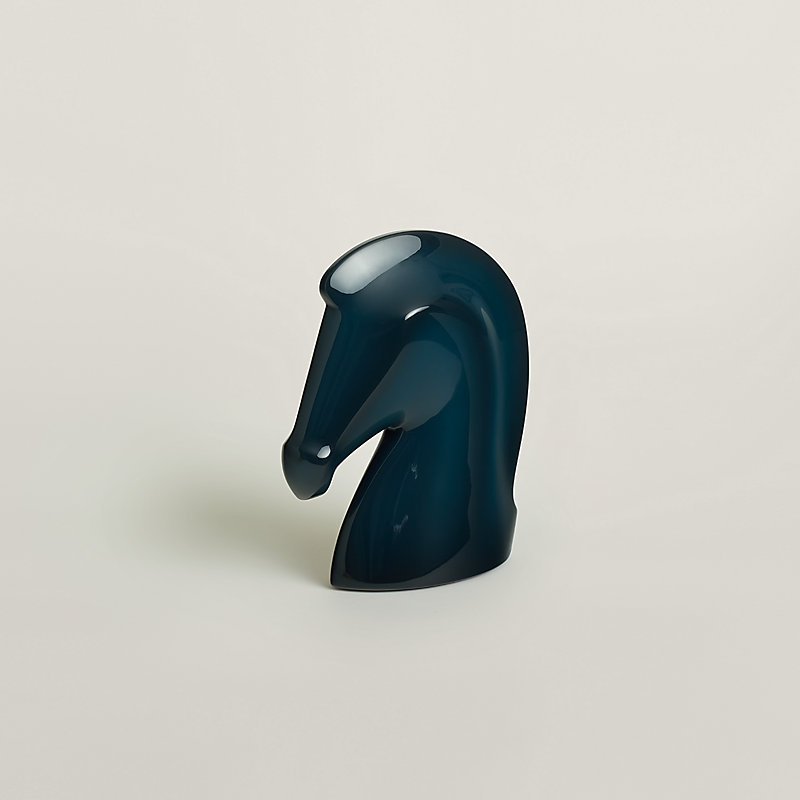 本日限定価格！エルメス　サマルカンド　ペーパーウェイト　ネイビー　箱付き ペーパーウェイト 《サマルカンド》 | Hermès - エルメス-公式サイト